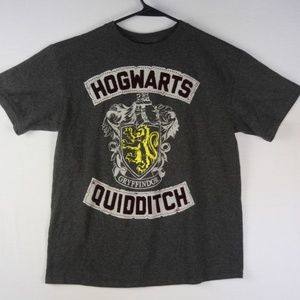 Hogwarts Quidditch Harry Potter Gryffindor T Shirt